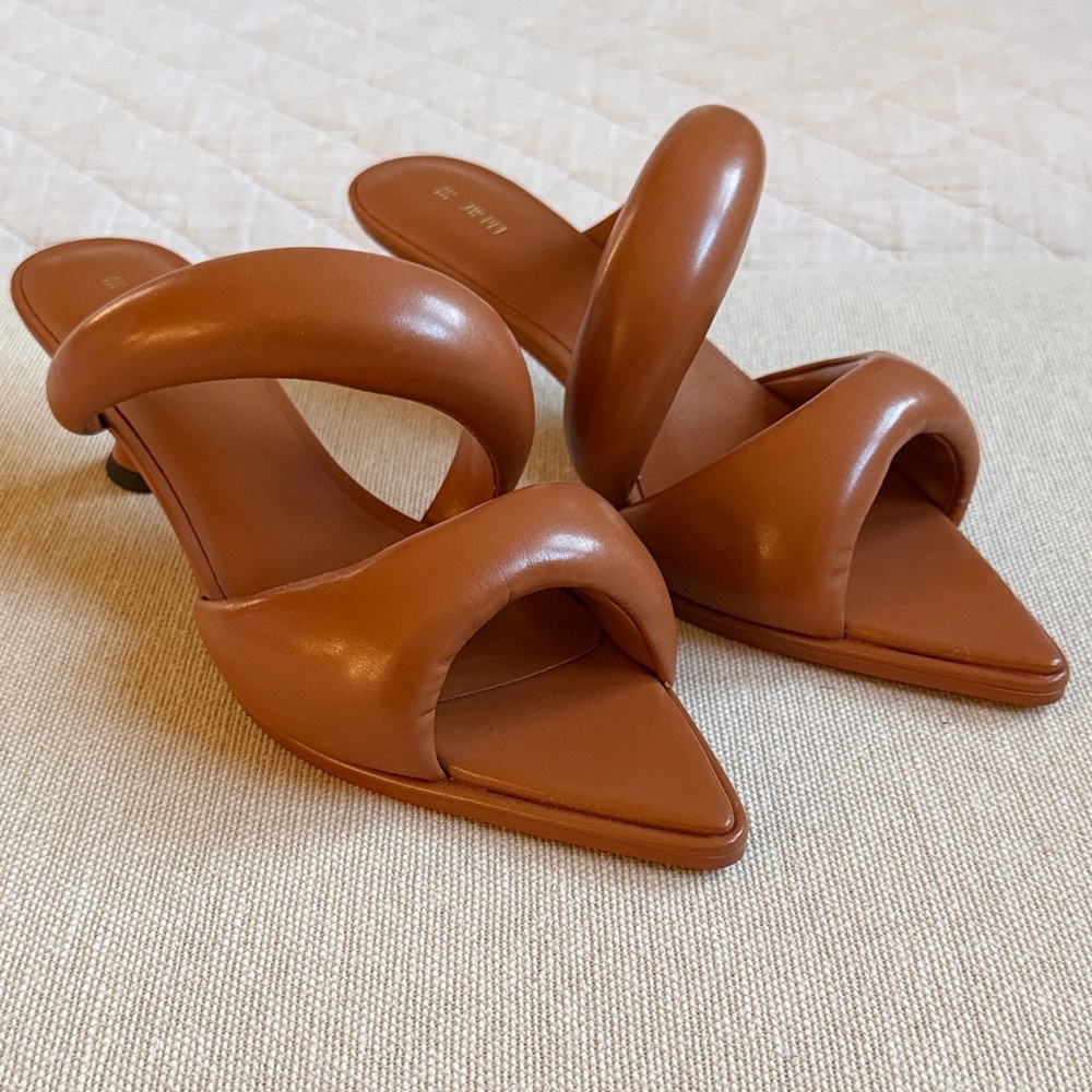 JW PEI Brown Women's Mules